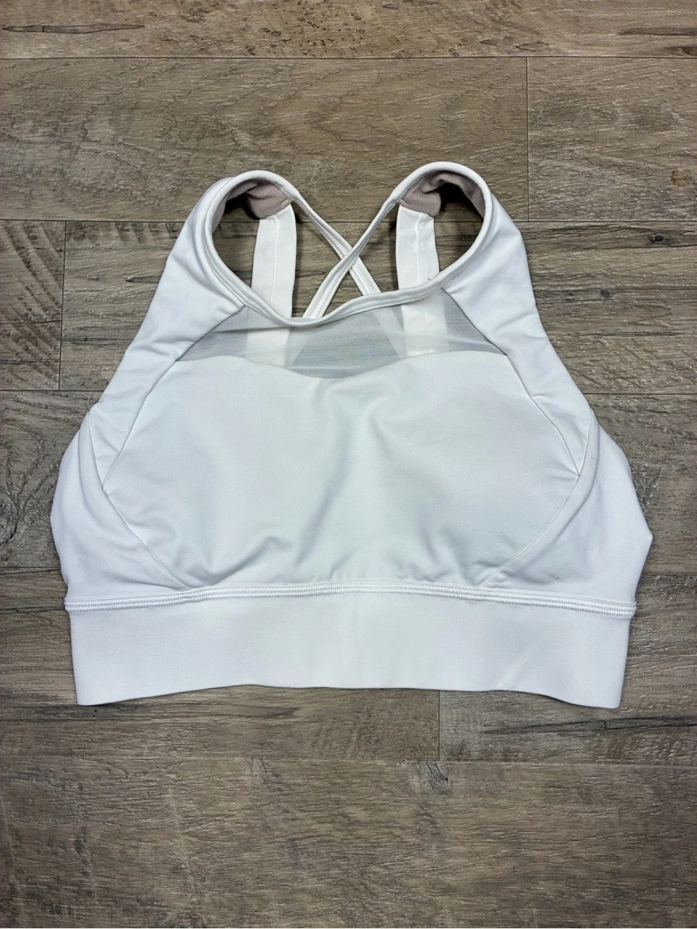 Lululemon Breathe it in Sports Bra White